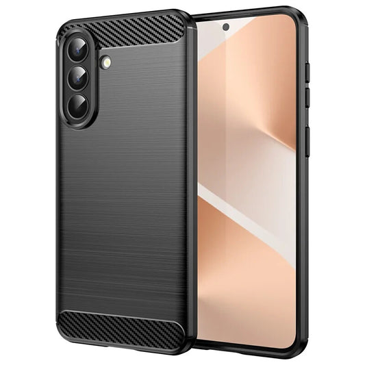 Hülle für Samsung Galaxy A37 5G, OEM, Carbon Pro, Schwarz