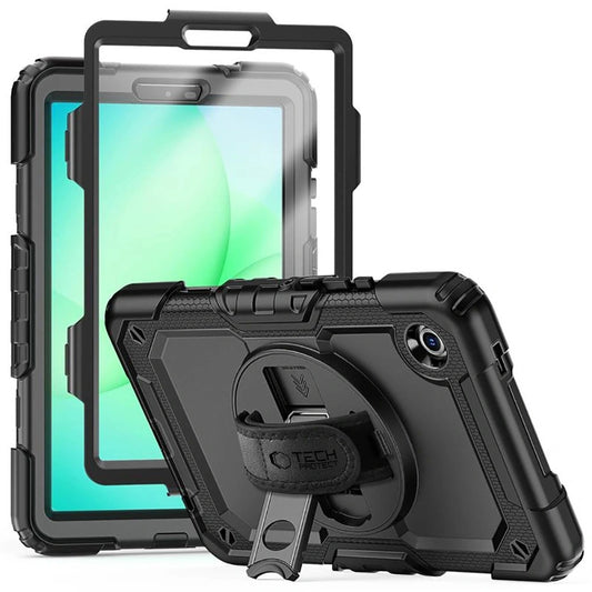 Hülle für Samsung Galaxy Tab A11 / Tab A9, Tech-Protect, Solid, Schwarz
