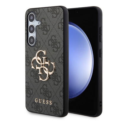 Hülle für Samsung Galaxy S24+ S926, Guess, 4G Big Logo, Schwarz, Neuversiegelt