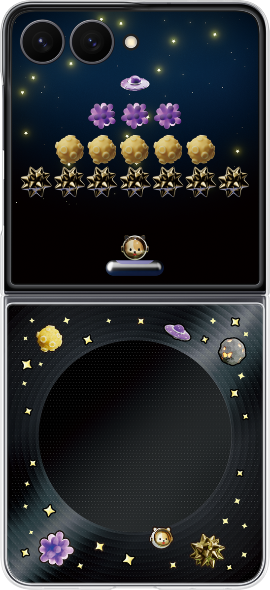 Hülle für Samsung Galaxy Z Flip8 F776, FlipSuit Case, Schwarz EF-FF776CBEGWW