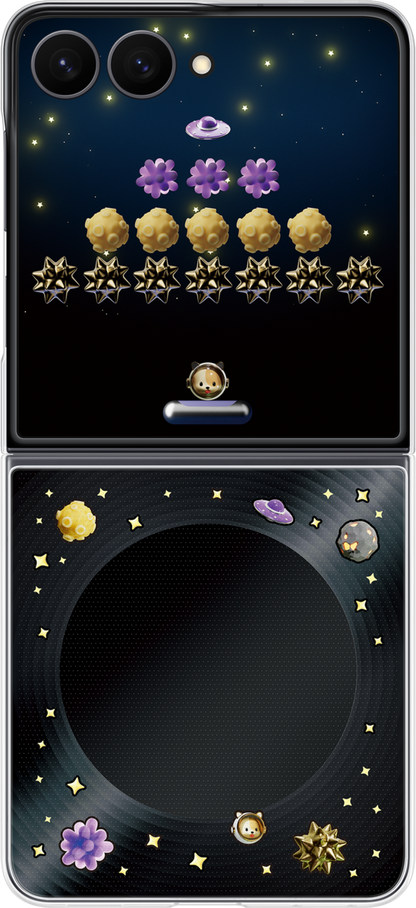 Hülle für Samsung Galaxy Z Flip8 F776, FlipSuit Case, Schwarz EF-FF776CBEGWW