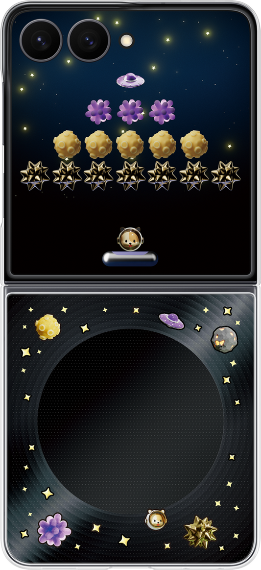 Hülle für Samsung Galaxy Z Flip8 F776, FlipSuit Case, Schwarz EF-FF776CBEGWW