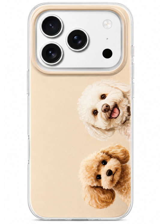 Hülle für Samsung Galaxy A07 / A07 4G A075, Perfect Case, Dreamora Pudel, Mehrfarbig