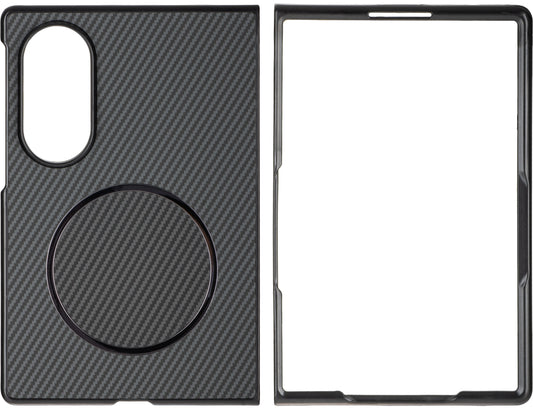 Hülle für Samsung Galaxy Z Fold8 F971, OEM, Carbon, Schwarz
