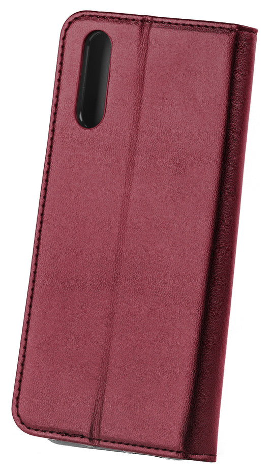 Hülle für Samsung Galaxy A06 A065, OEM, Smart Magnetic, Weinrot