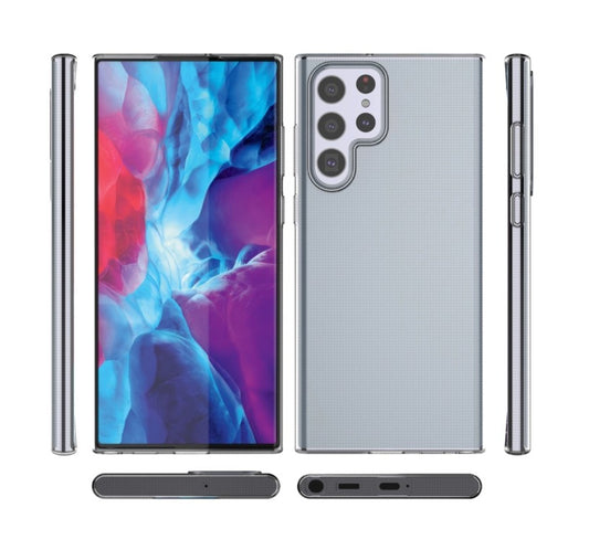 Case for Samsung Galaxy S22 Ultra 5G S908, OEM, Ultra Slim, 0.5mm, Transparent