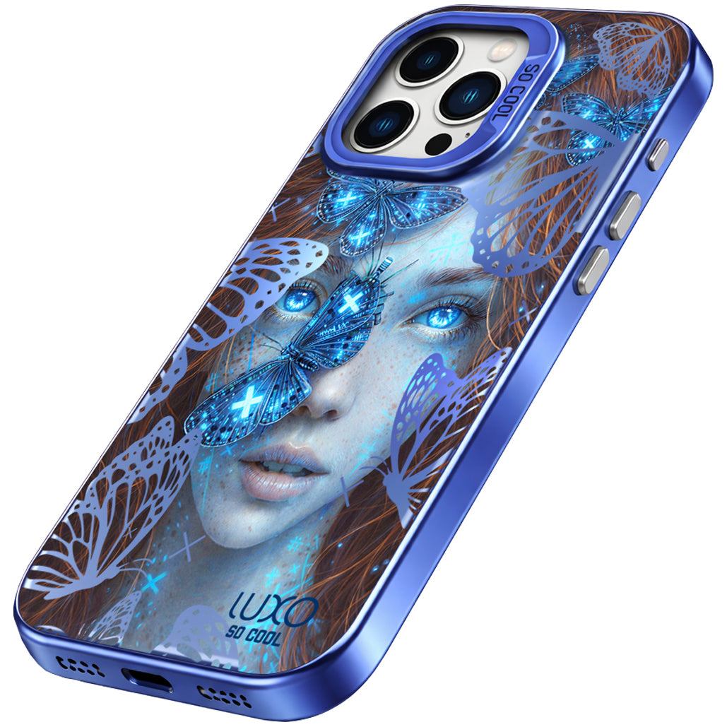 Case for Samsung Galaxy A15 5G A156 / A15 A155, LUXO So CooL, ArcadiA Butterfly Girl, Multicolor