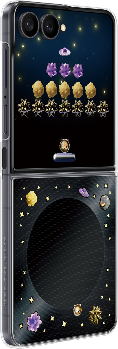 Hülle für Samsung Galaxy Z Flip8 F776, FlipSuit Case, Schwarz EF-FF776CBEGWW