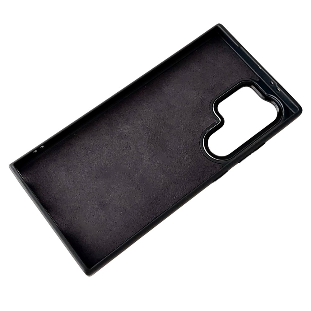 Hülle für Samsung Galaxy S25 Ultra S938, OEM, Display Customized E-Ink, Schwarz