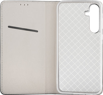 Hülle für Samsung Galaxy A71 A715, OEM, Smart Magnet, Schwarz