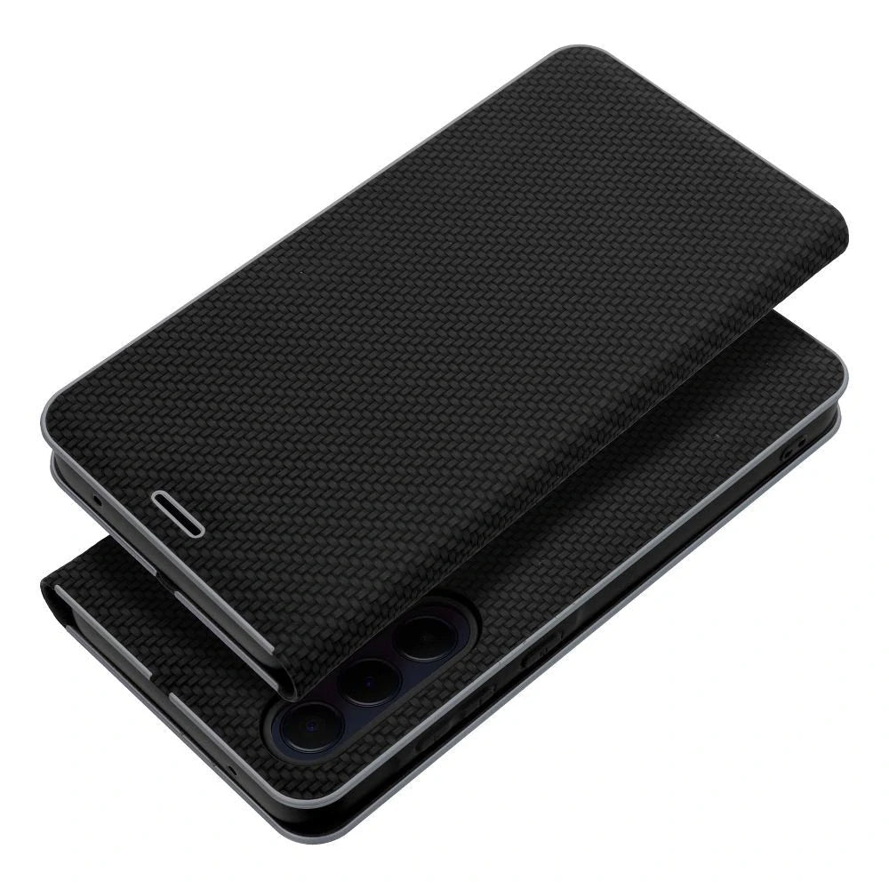 Hülle für Samsung Galaxy A36 A366, OEM, Luna Carbon, Schwarz