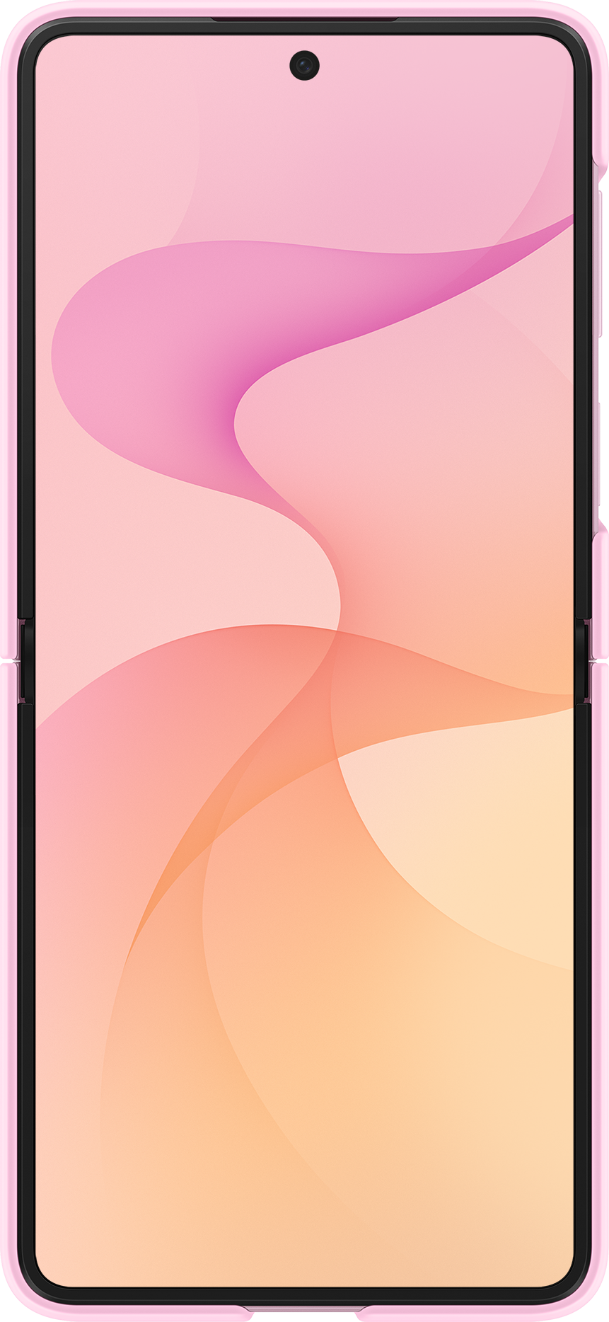 Hülle für Samsung Galaxy Z Flip8 F776, Silicone Ring Magnet, Rosa EF-EF776CVEGWW