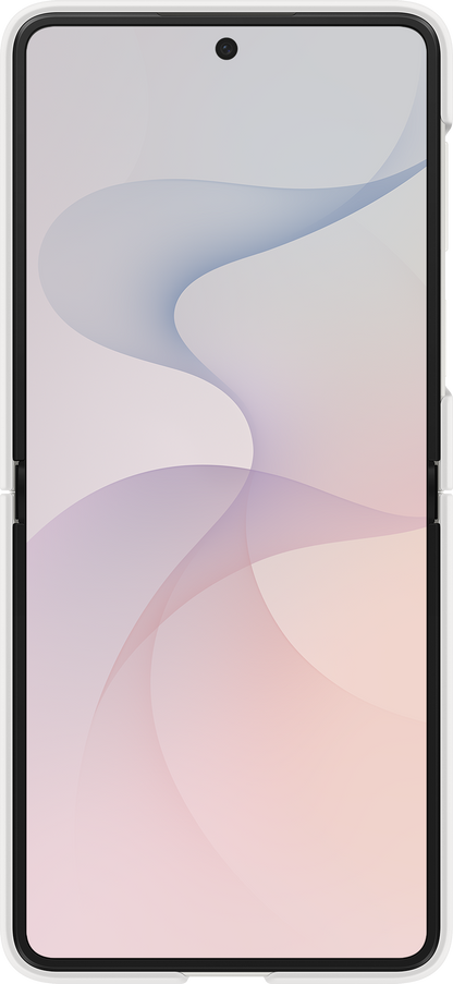 Hülle für Samsung Galaxy Z Flip8 F776, Silicone Ring Magnet, Weiß EF-EF776CWEGWW