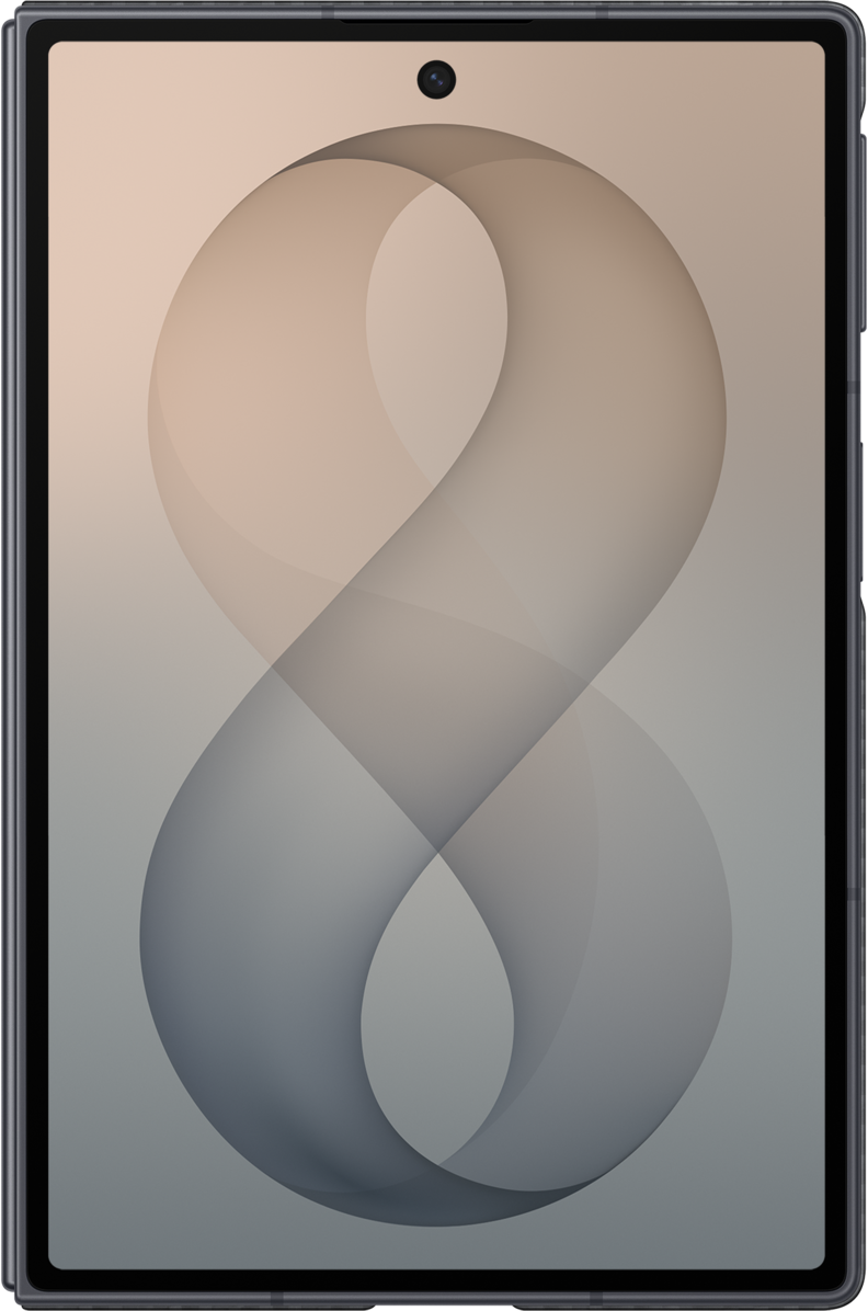 Hülle für Samsung Galaxy Z Fold8 F971, Carbon Standing, Schwarz EF-XF971SBEGWW