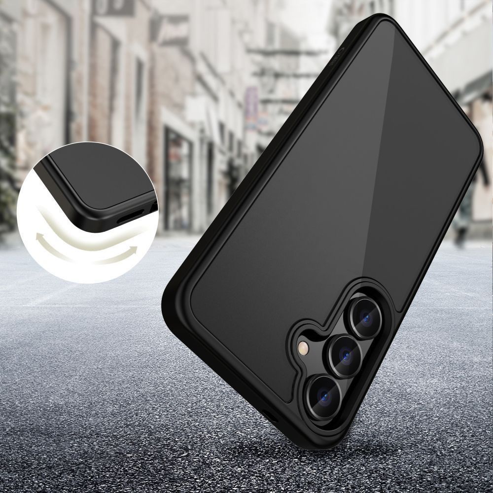 Hülle für Samsung Galaxy A37 5G / A56 A566 / A36 A366, Tech-Protect, Magmat, Matt Schwarz