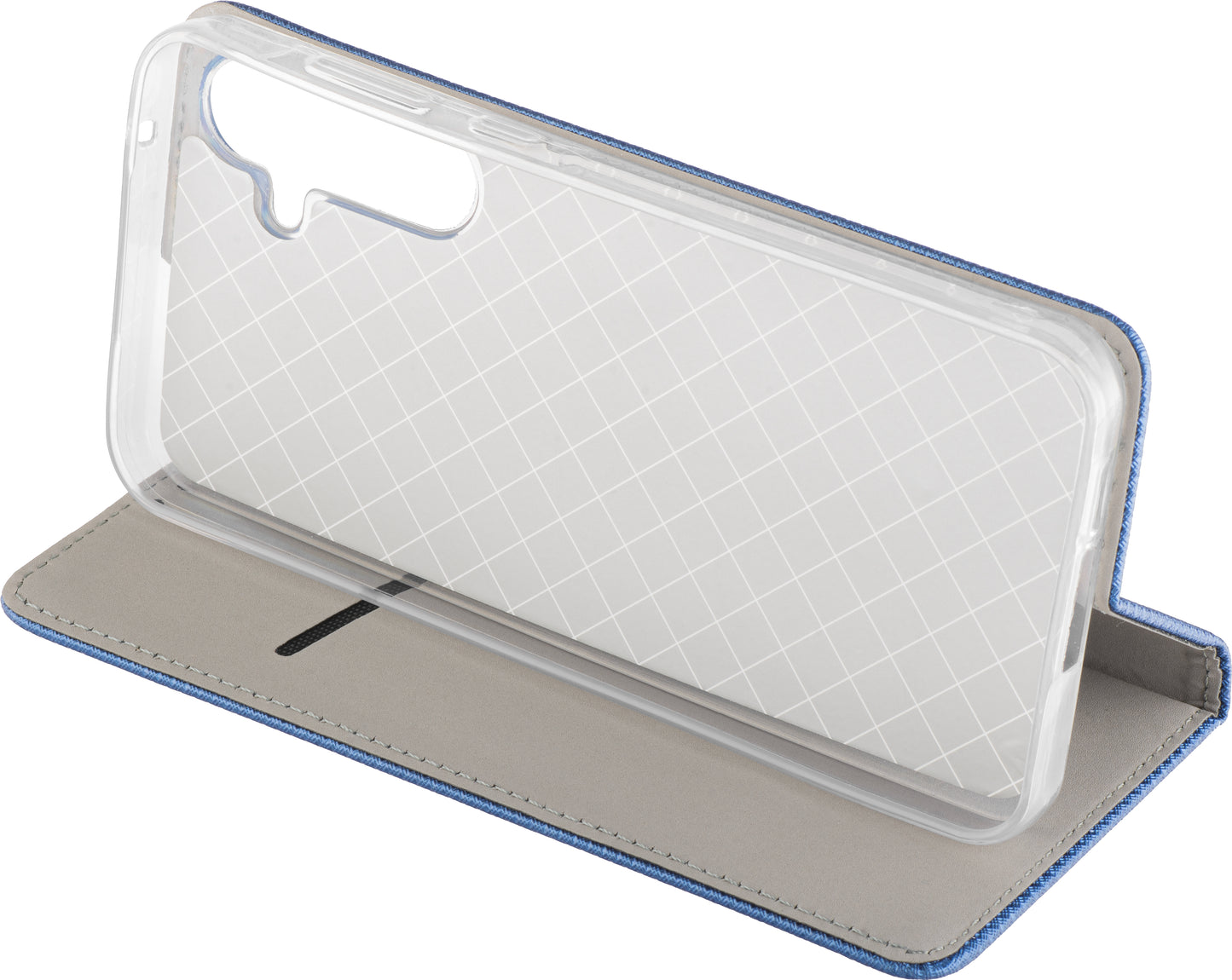 Hülle für Samsung Galaxy A05s A057, OEM, Smart Magnet, Marineblau