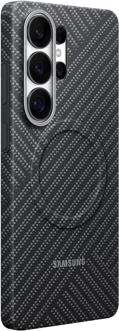 Hülle für Samsung Galaxy S26 Ultra S948, Carbon Magnet Case, Grau EF-KS948SSEGWW