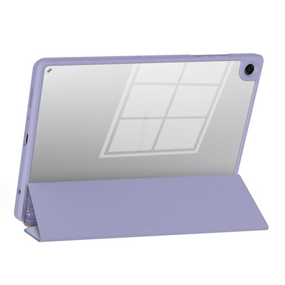 Hülle für Samsung Galaxy Tab A11+ / Tab A9+, Tech-Protect, SC PEN Hybrid, Violett