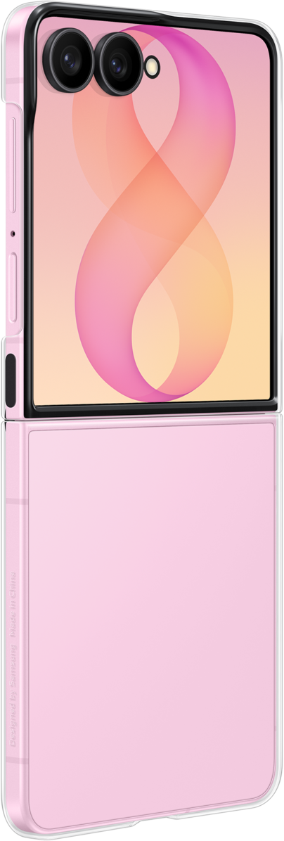 Hülle für Samsung Galaxy Z Flip8 F776, Clear Case, Transparent EF-QF776CTEGWW