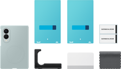 Hülle für Samsung Galaxy Z Fold8 F971, Silicone Magnet Case, Grün EF-EF971CGEGWW