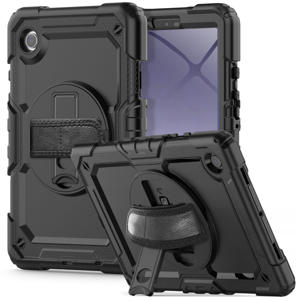 Case for Samsung Galaxy Tab A11 / Tab A9, Tech-Protect, Solid360, Black