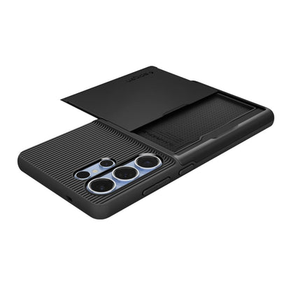 Hülle für Samsung Galaxy S25 Ultra S938, Spigen, Slim Armor CS, Schwarz ACS08967
