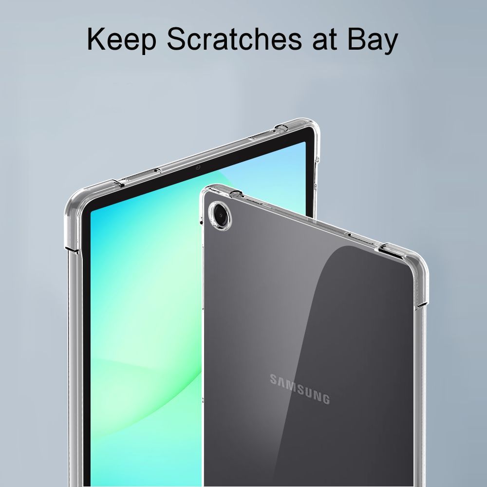 Hülle für Samsung Galaxy Tab A11 / Tab A9, Tech-Protect, Flexair, Transparent