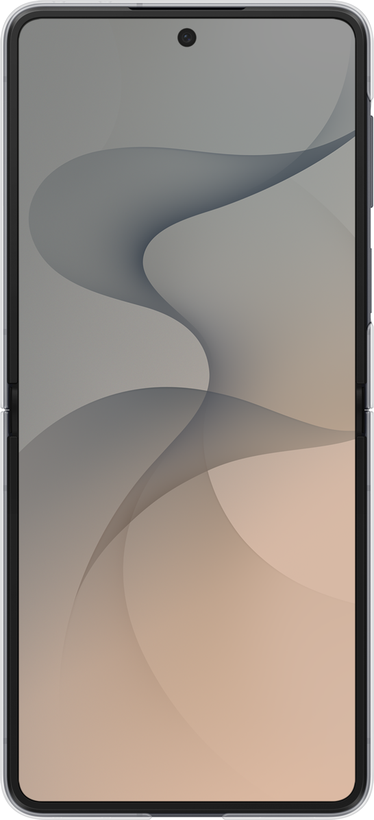 Hülle für Samsung Galaxy Z Flip8 F776, FlipSuit Case, Schwarz EF-FF776CBEGWW