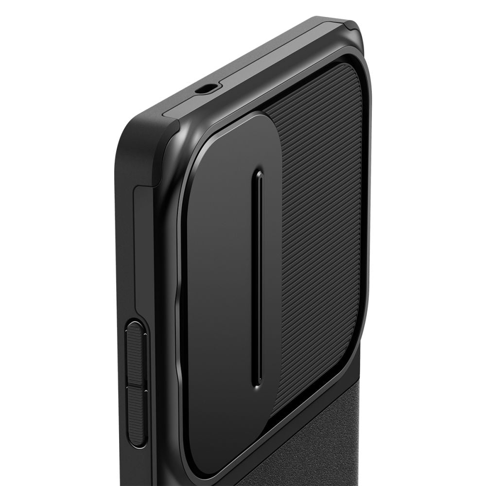Case for Samsung Galaxy S25 Ultra S938, Spigen, OPTIK ARMOR, Black ACS08969