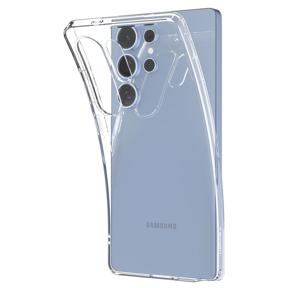 Hülle für Samsung Galaxy S25 Ultra S938, Spigen, Liquid Crystal, Transparent ACS08948