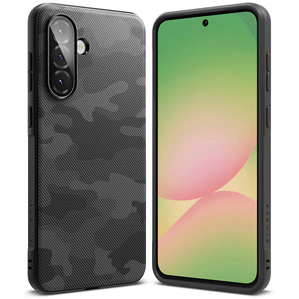 Hülle für Samsung Galaxy A56 A566 / A36 A366, Ringke, Onyx Camo, Schwarz