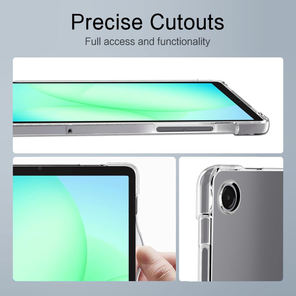 Hülle für Samsung Galaxy Tab A11 / Tab A9, Tech-Protect, Flexair, Transparent