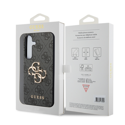 Hülle für Samsung Galaxy S24+ S926, Guess, 4G Big Logo, Schwarz, Neuversiegelt