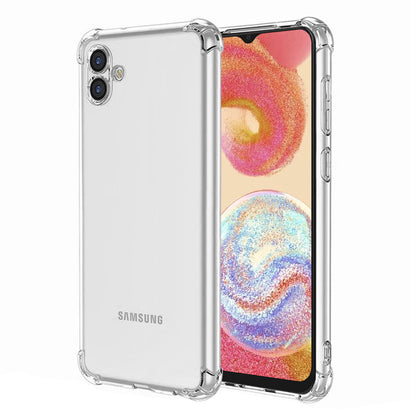 Case for Samsung Galaxy A04e A042 / M04 M045, Techsuit, Shockproof Clear, Transparent