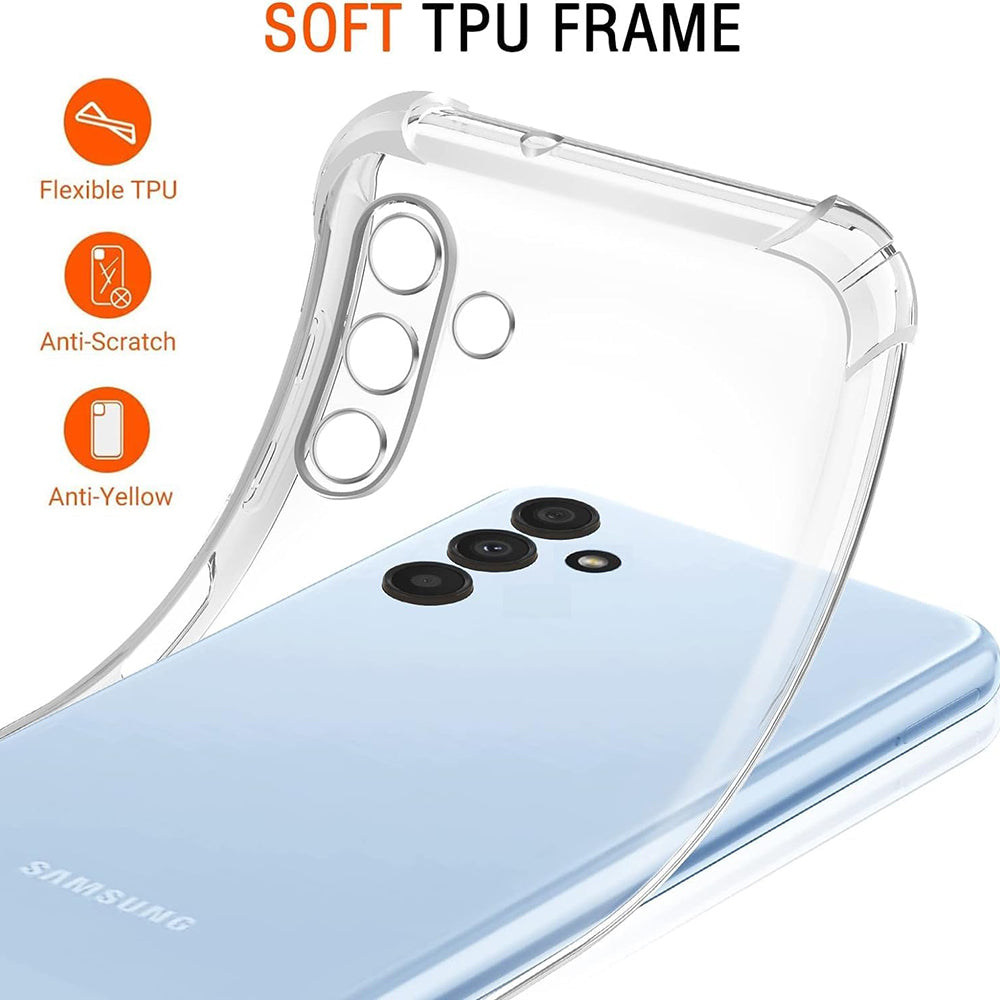 Hülle für Samsung Galaxy A04s A047 / A13 5G A136, Techsuit, stoßfest klar, transparent