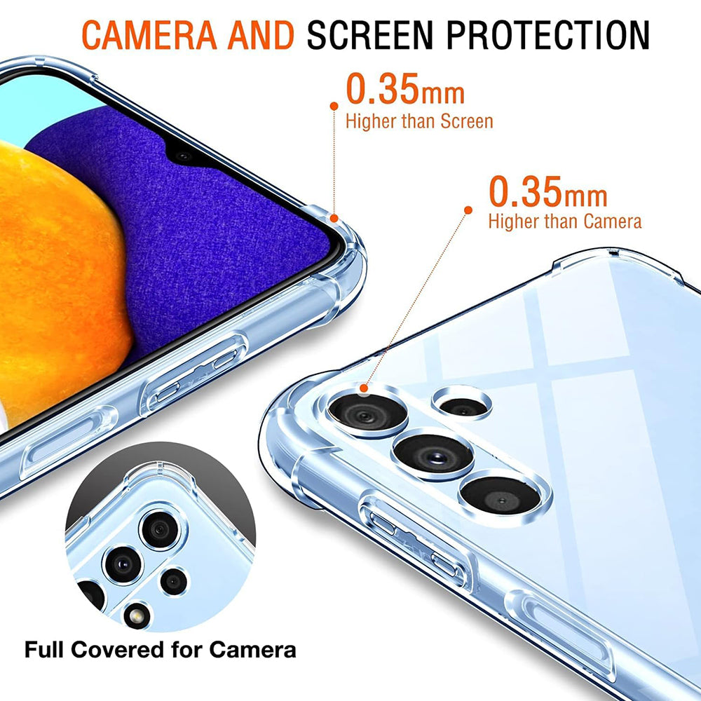 Hülle für Samsung Galaxy A04s A047 / A13 5G A136, Techsuit, stoßfest klar, transparent