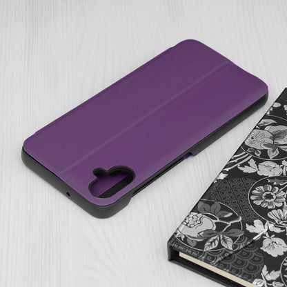 Hülle für Samsung Galaxy A05 A055, Techsuit, eFold, Lila