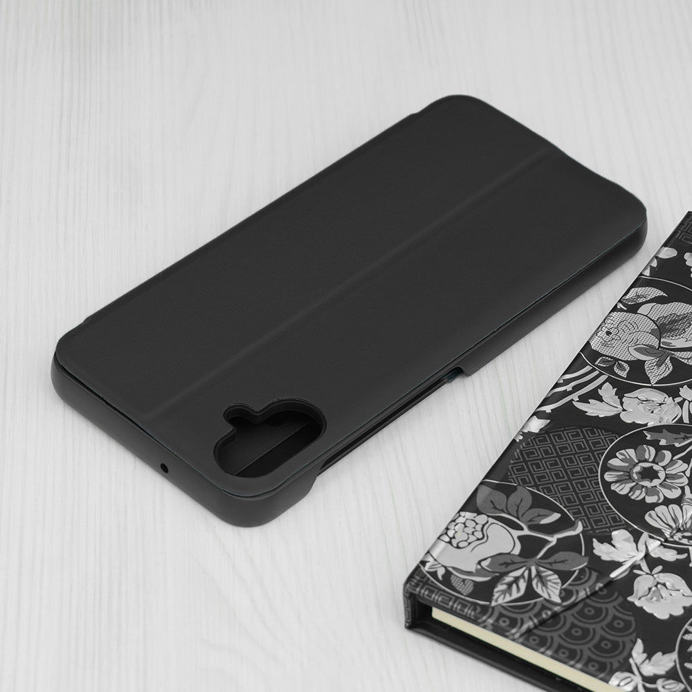 Hülle für Samsung Galaxy A05 A055, Techsuit, eFold, Schwarz
