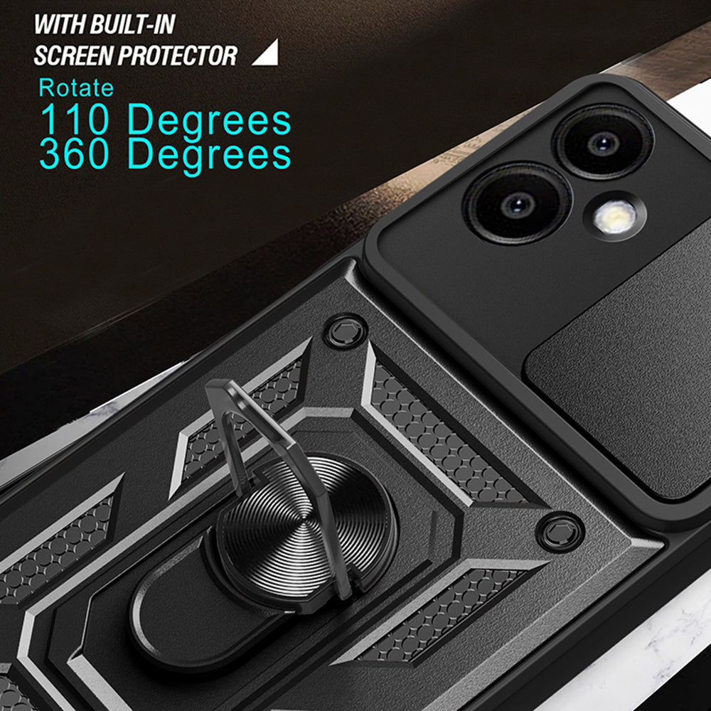 Case for Samsung Galaxy A06 A065, Techsuit, CamShield, Green