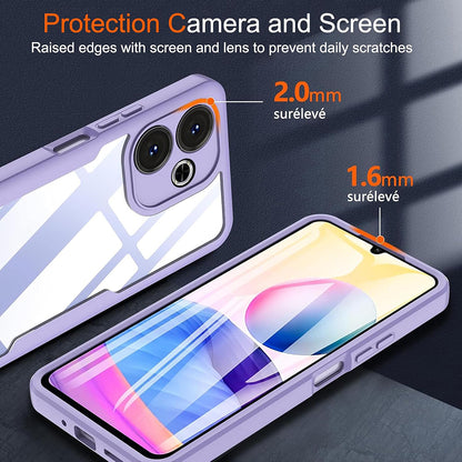 Hülle für Samsung Galaxy A06 A065, Techsuit, ColorVerse 360, Schwarz
