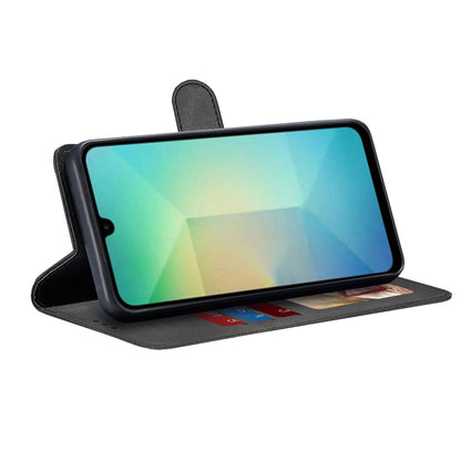 Case for Samsung Galaxy A06 A065, Techsuit, Diary Book, Black