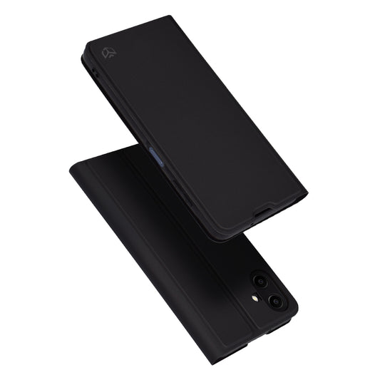 Hülle für Samsung Galaxy A06 A065, Techsuit, Magskin Book, Schwarz