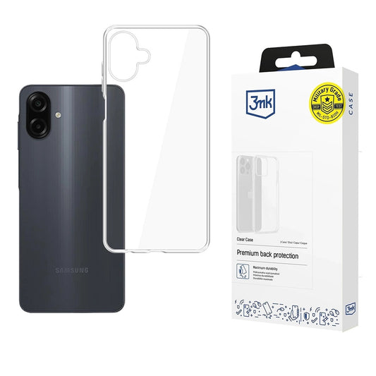 Hülle für Samsung Galaxy A07 4G A075, 3MK, Klar, Transparent