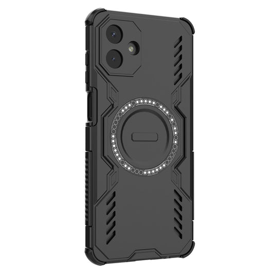 MagSafe-Hülle für Samsung Galaxy A07 4G A075, Techsuit, ArmorMag, Schwarz