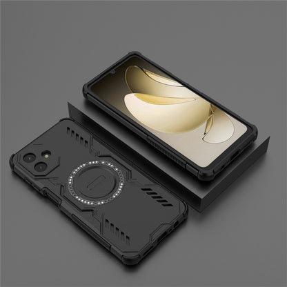 MagSafe Case for Samsung Galaxy A07 4G A075, Techsuit, ArmorMag, Black
