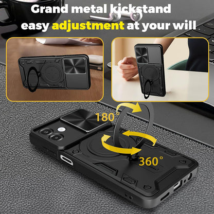 Hülle für Samsung Galaxy A07 4G A075, Techsuit, CamGuard Pro, Lila