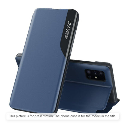 Hülle für Samsung Galaxy A07 4G A075, Techsuit, eFold, Dunkelblau