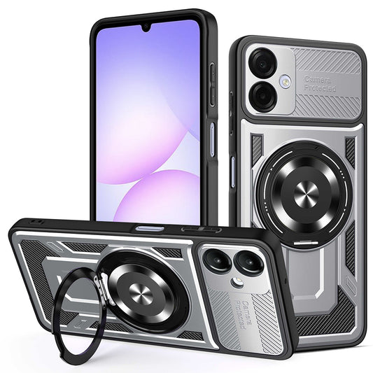 Hülle für Samsung Galaxy A07 4G A075, Techsuit, RuggedCam, Grau