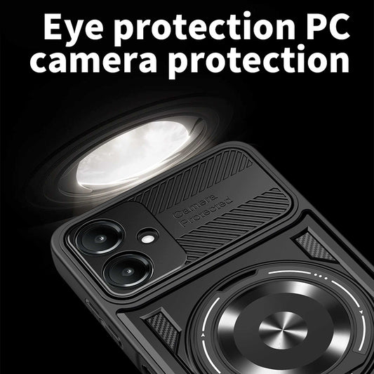 Hülle für Samsung Galaxy A07 4G A075, Techsuit, RuggedCam, Lila