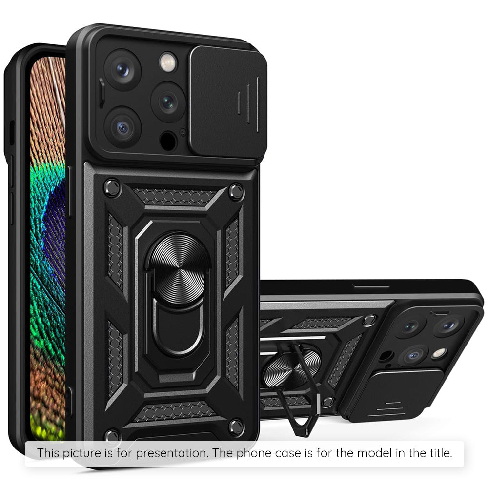 Hülle für Samsung Galaxy A07 4G A075, Techsuit, CamShield, Schwarz